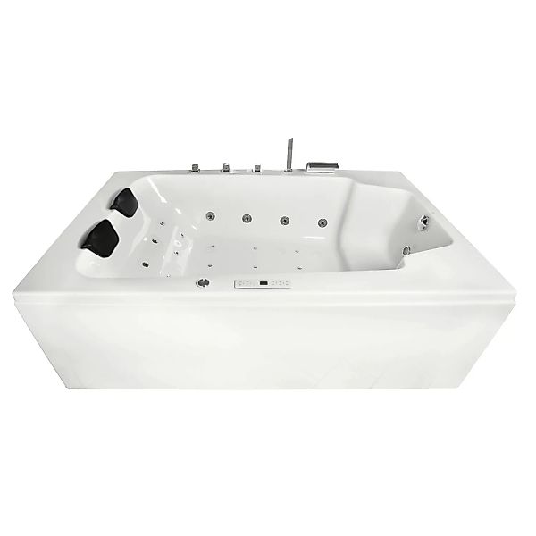 Basera® Indoor Whirlpool Badewanne XXL Milos 2 Personen Premium 190 x 120 c günstig online kaufen