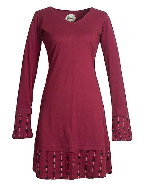 Vishes Jerseykleid Lagenlook Jerseykleid Strickkleid Sweatshirt-Kleid Elfen günstig online kaufen