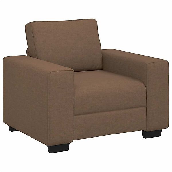 vidaXL Sofa Sessel Braun 60 cm Stoff günstig online kaufen