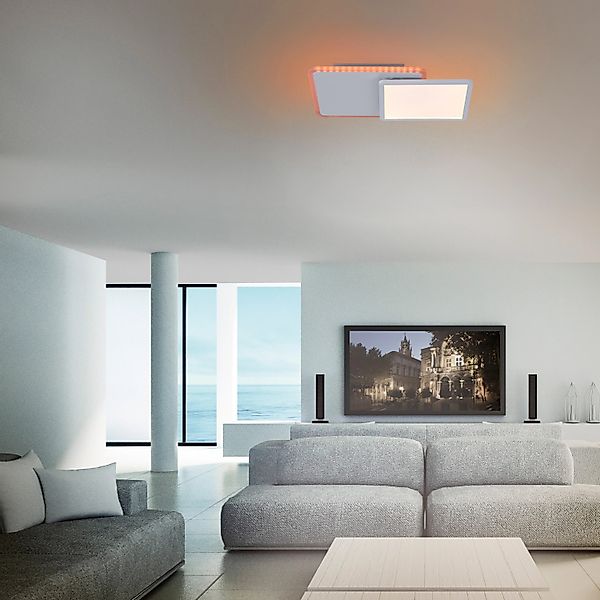 JUST LIGHT Deckenleuchte »ARENDA«, 2 flammig, Leuchtmittel LED-Board-LED-Bo günstig online kaufen