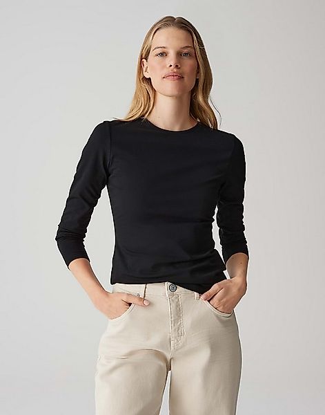 OPUS Langarmshirt SMILLA aus Jersey figurbetont geschnitten, weicher Griff, günstig online kaufen