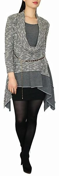 dy_mode Tunika Damen Tunika Shirt in Layershirt-Kleid Stil Langarm Shirtkle günstig online kaufen