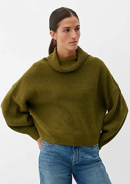 s.Oliver Strickpullover Pullover aus Wollmix günstig online kaufen