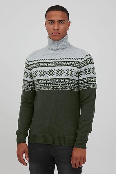 Blend Norwegerpullover "BHTjesse", Grobstrick Pullover mit Rollkragen günstig online kaufen