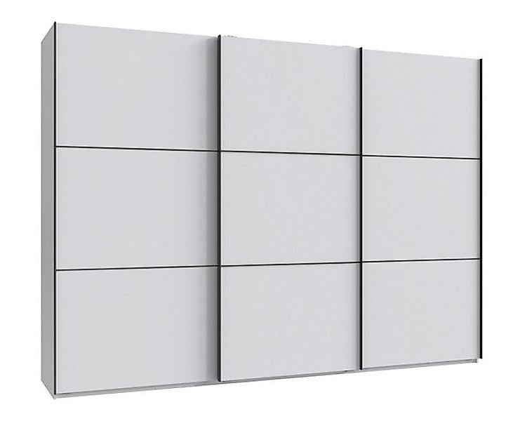 luma-home Schwebetürenschrank 22016 (3-türig, B300/H216/T65 cm in Weiß mit günstig online kaufen