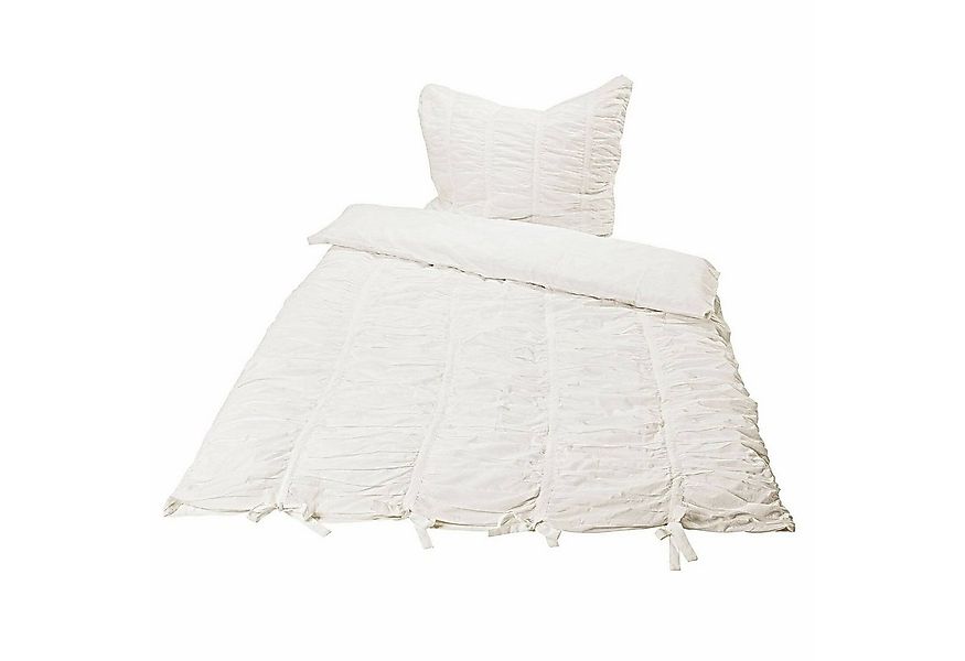 Mirabeau Bettwäsche Bettwäsche Magdelen weiß, 100% Baumwolle günstig online kaufen