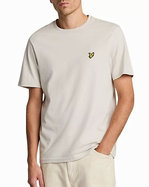 Lyle & Scott T-Shirt Aus 100% Baumwolle Gerader Schnitt günstig online kaufen