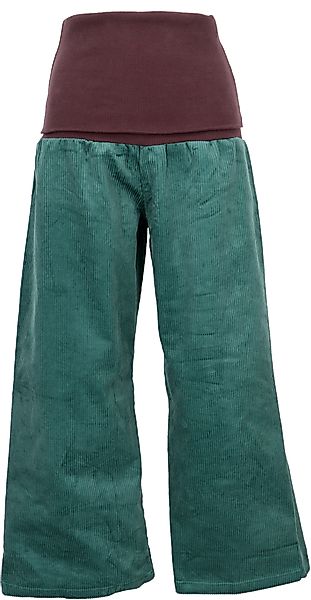 Guru-Shop Relaxhose Weite Cord Marlenehose, Wellnesshose, günstig online kaufen