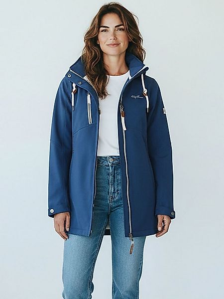 Dry Fashion Softshellmantel Büsum Damen Softshelljacke Büsum mit abnehmbare günstig online kaufen
