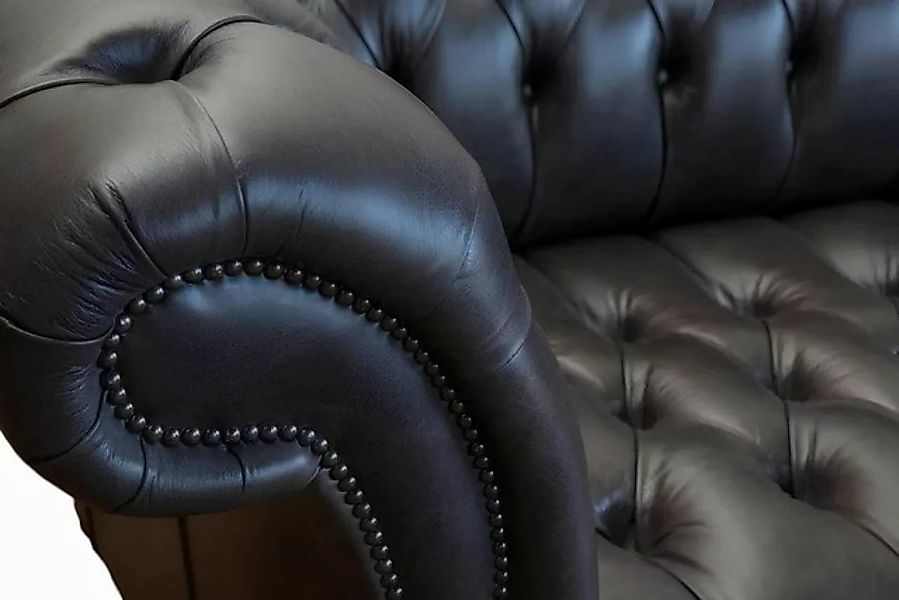 JVmoebel 3-Sitzer Ledersofa Chesterfield Sofa 3 Sitzer Sofas Couchen 100% L günstig online kaufen