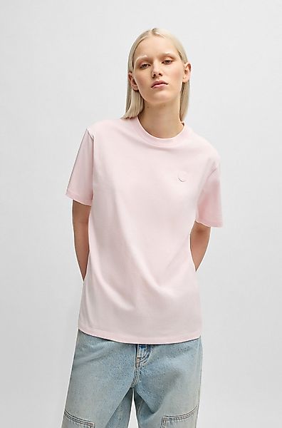 HUGO Blue T-Shirt "Vintage Tee B 1", mit Logo-Badge günstig online kaufen