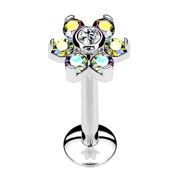 Taffstyle Piercing-Set Piercing Stab Stecker Blüte günstig online kaufen