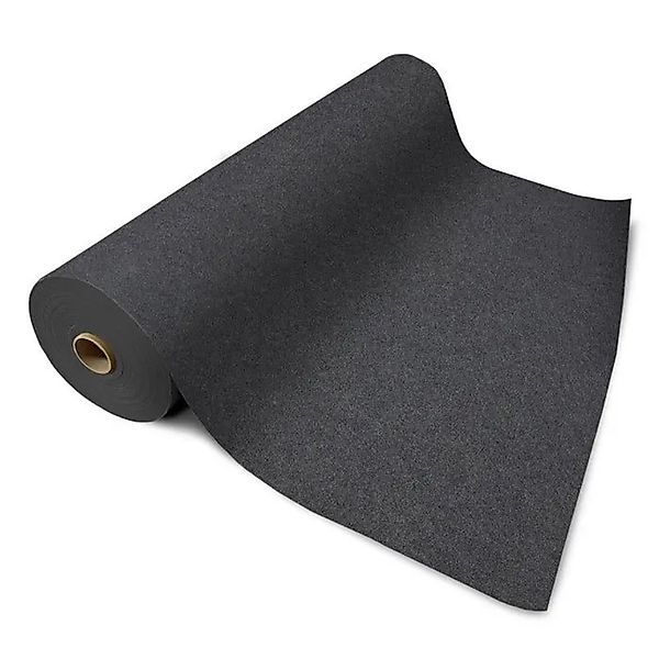 Floordirekt Messeteppich Sintra Pflegeleichter Gangläufer Dunkelgrau 100 x günstig online kaufen