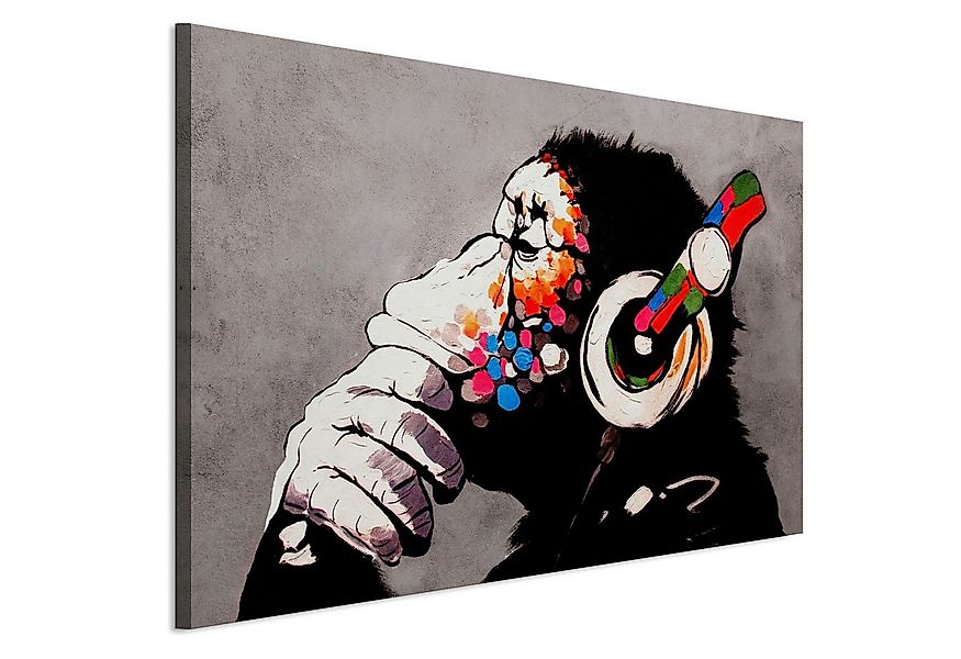 LUMASOUL Leinwandbild Natur Motiv - Wandbilder Holzrahmen - Bilder 90x60 cm günstig online kaufen