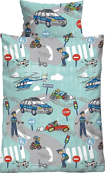 Biberna Kinderbettwäsche "Ela in Gr. 100x135 oder 135x200 cm, für Kinder, K günstig online kaufen