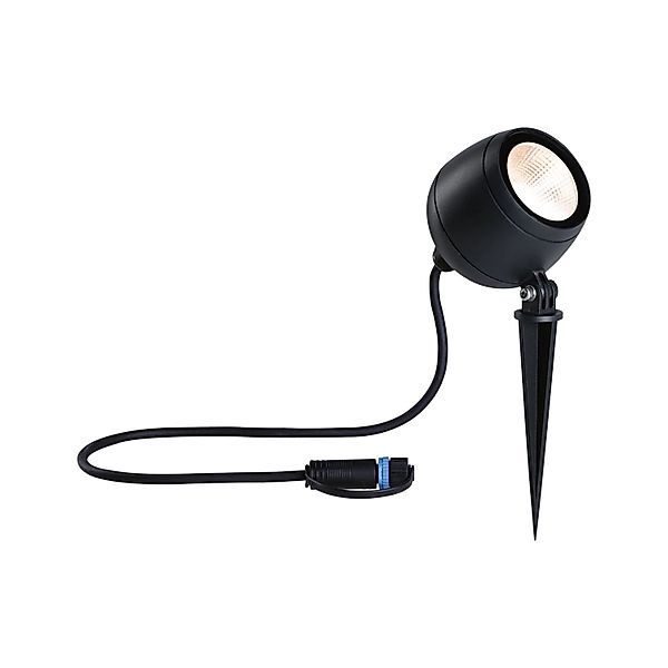 Paulmann LED-Gartenstrahler Plug & Shine Kikolo 60° IP65 3000 K 7,2 W Anthr günstig online kaufen
