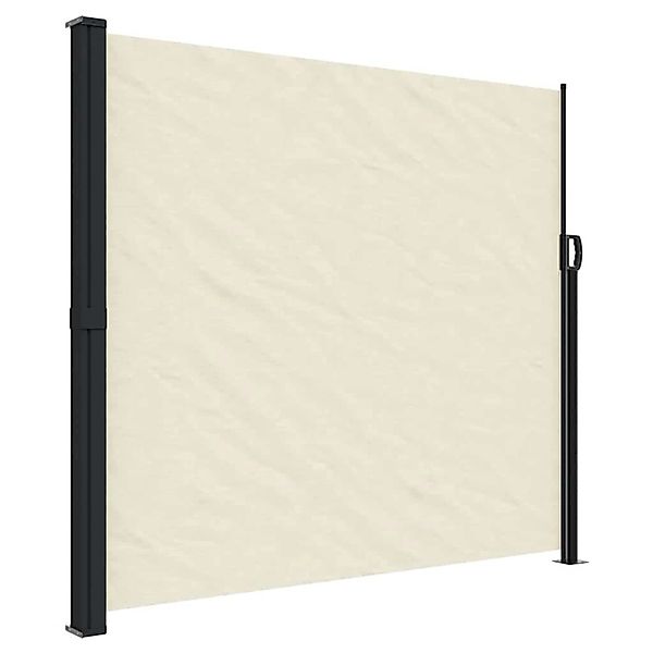 furnicato Seitenmarkise Ausziehbar Creme 180x600 cm günstig online kaufen