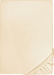 Biberna Spannbettlaken "Conny" hochwertiges Jersey-Elasthan geeignet für Wa günstig online kaufen