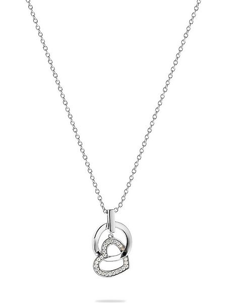 JETTE Silberkette JETTE Damen-Kette 925er Silber, recycelt Zirkonia, HEARTS günstig online kaufen