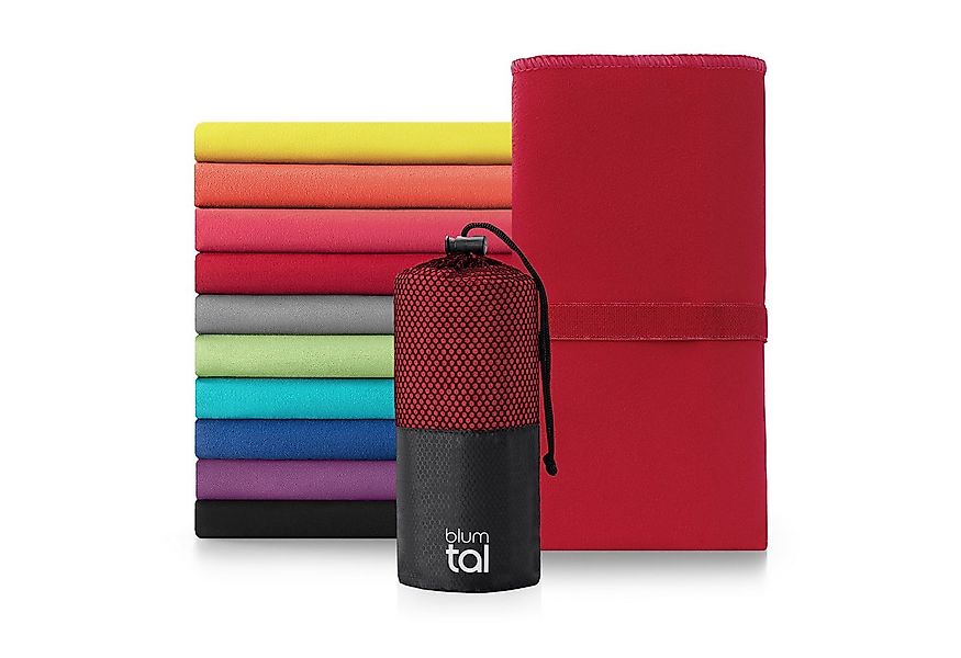 Blumtal Sporthandtuch Mikrofaser Handtuch - kompakte Mikrofaser Handtücher, günstig online kaufen