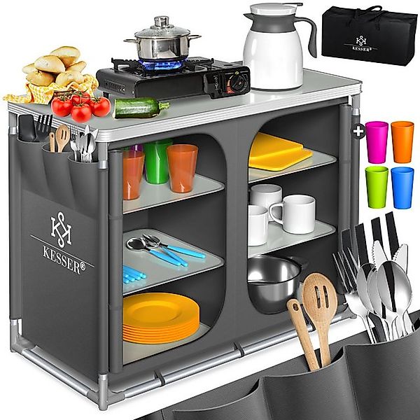 KESSER Campingschrank Campingschrank, Campingküche mit Aluminiumgestell günstig online kaufen