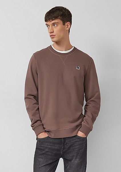 s.Oliver Sweatshirt Sweatshirt Weiches Sweatshirt aus Baumwollmix mit Crew günstig online kaufen