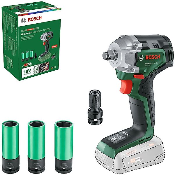 Bosch Home & Garden Akku-Drehschlagschrauber »GEX 18V-350-3«, ohne Akku, oh günstig online kaufen