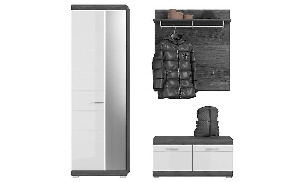 Garderoben-Set  Scout ¦ weiß ¦ Maße (cm): B: 167 H: 197 T: 40.0 Garderoben günstig online kaufen