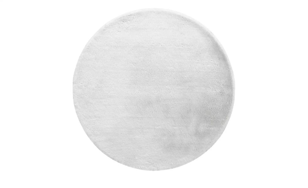 como Hochflorteppich  Bunny ¦ grau ¦ Synthetische Fasern Ø: 80 Teppiche > H günstig online kaufen