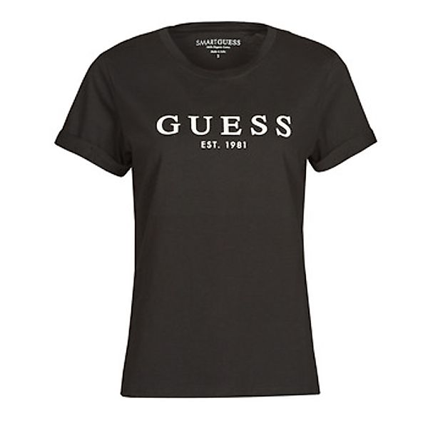 Guess  T-Shirt ES SS GUESS 1981 ROLL CUFF TEE günstig online kaufen