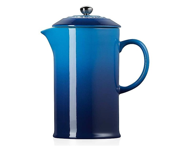 Le Creuset Kaffeebereiter Steinzeug Azure Blau günstig online kaufen