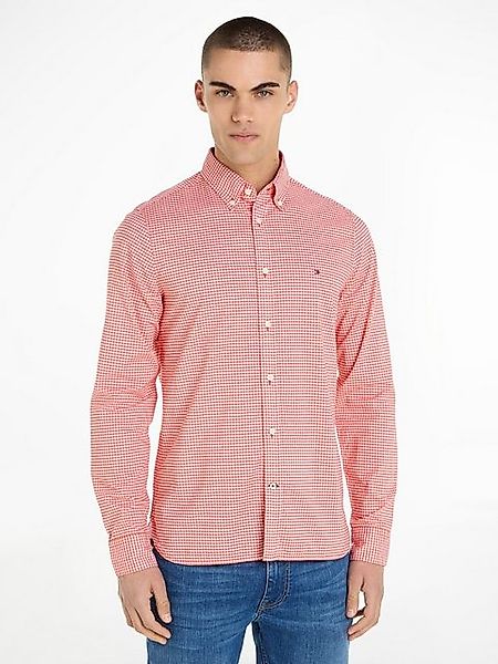 Tommy Hilfiger Karohemd FLEX TEXTURED GINGHAM günstig online kaufen