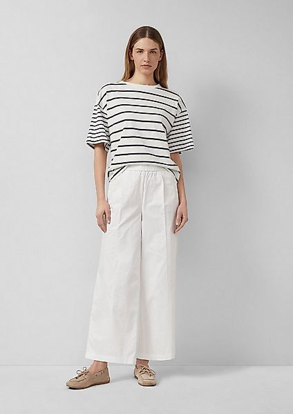 s.Oliver Culotte Hose Wide-Leg-Culotte aus Twill günstig online kaufen