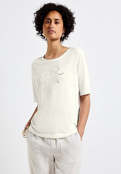 STREET ONE Rundhalsshirt mit Rundhalsausschnitt günstig online kaufen