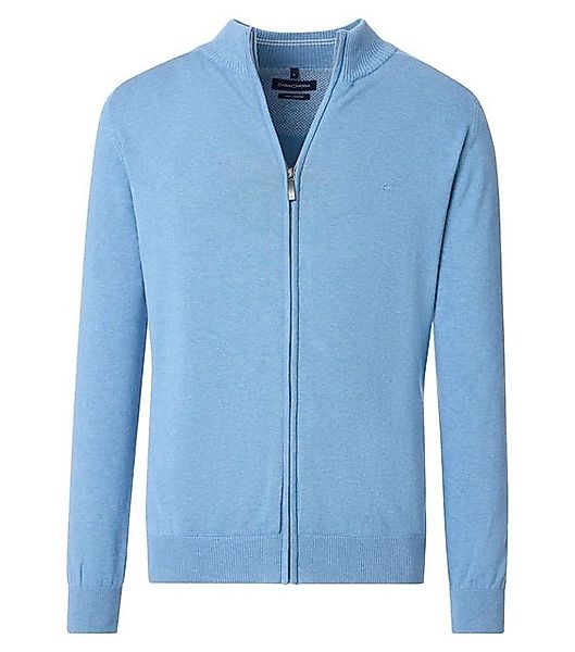 CASAMODA Strickjacke 004450 Pima-Baumwolle Stehkragen Normale günstig online kaufen