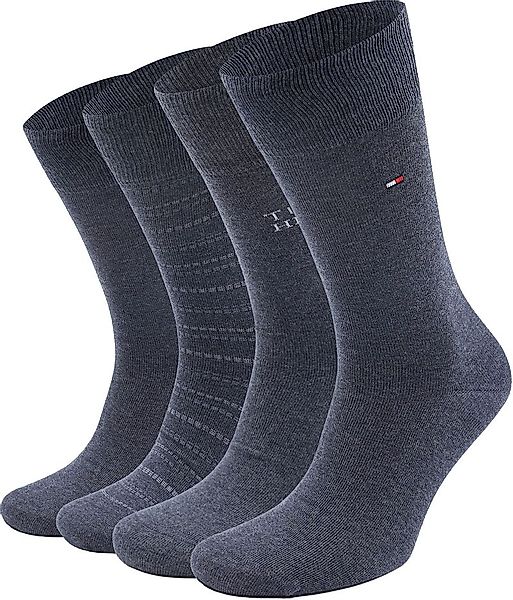 Tommy Hilfiger Giftbox 4-Pack Jeans Blau - Größe 39-42 günstig online kaufen