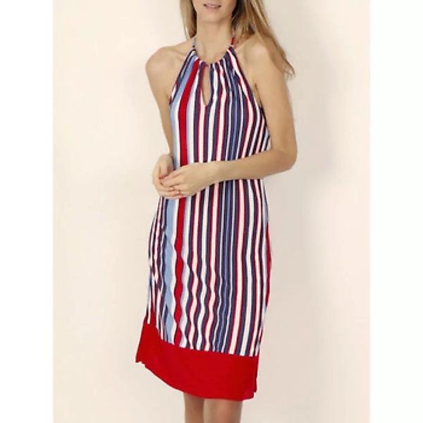 Admas  Kleider Sommer-Trägerkleid Elegant Stripes rot günstig online kaufen