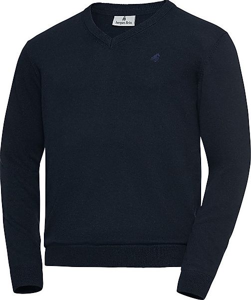 Jacques Britt V-Ausschnitt-Pullover Besonders angenehmes Tragegefühl dank 1 günstig online kaufen
