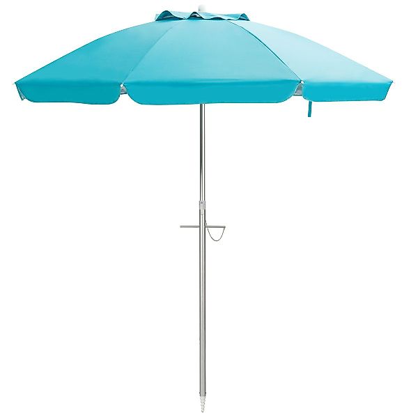 KOMFOTTEU Sonnenschirm 200 cm Strandschirm, aus günstig online kaufen