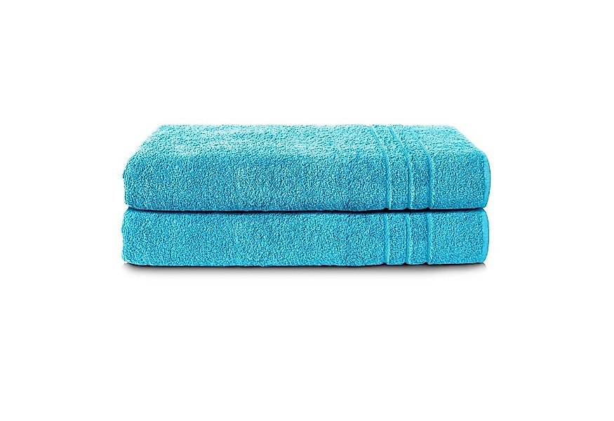 Komfortec Saunatuch Frotte aus 100% Baumwolle, Frottee (Packung, 2-St), 80x günstig online kaufen