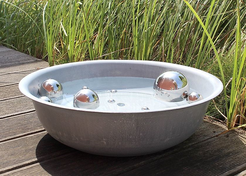 LB H&F Lilienburg Fertigteich Blumenschale Blumentopf Fertigteich Zinkwanne günstig online kaufen