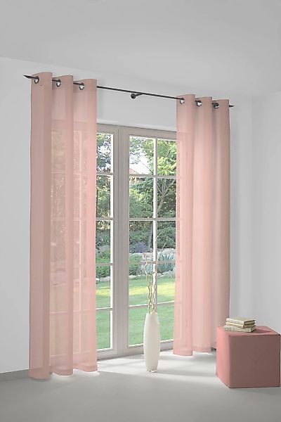 Wirth Vorhang "Sunday" Ösen 1 Stk. tlg. günstig online kaufen