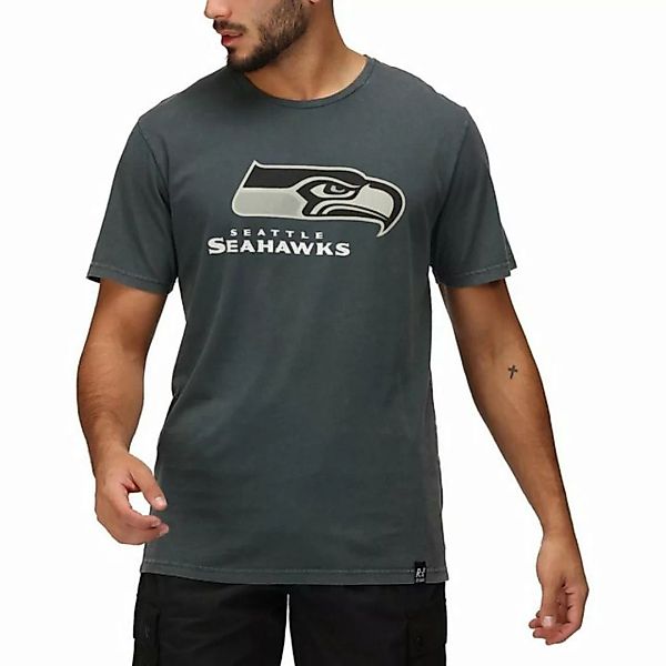 Recovered Print-Shirt Re:Covered CHROME Seattle Seahawks washed günstig online kaufen