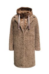 FUNK since 1776 Fellimitatmantel lang in günstig online kaufen