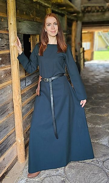 Vehi Mercatus Burgfräulein-Kostüm Klassisches Mittelalter Kleid oder Unterk günstig online kaufen