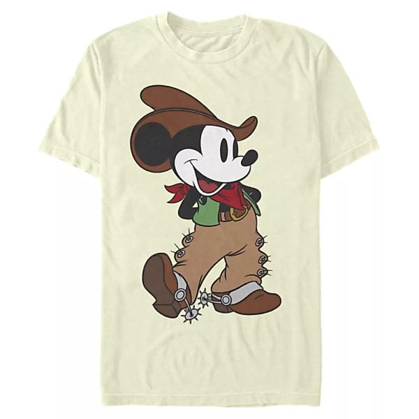 Disney Classics - Micky Maus - Micky Maus Cowboy Mickey - Männer T-Shirt günstig online kaufen