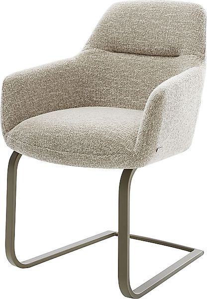 DELIFE Polsterstuhl Pejo-Flex, Freischwinger flach Effektfinish günstig online kaufen
