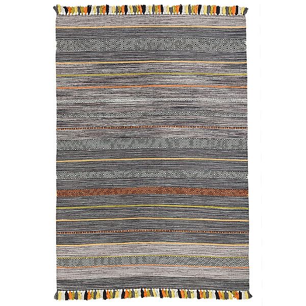 Pergamon Wollteppich Natur Teppich Kelim Kalleen, günstig online kaufen