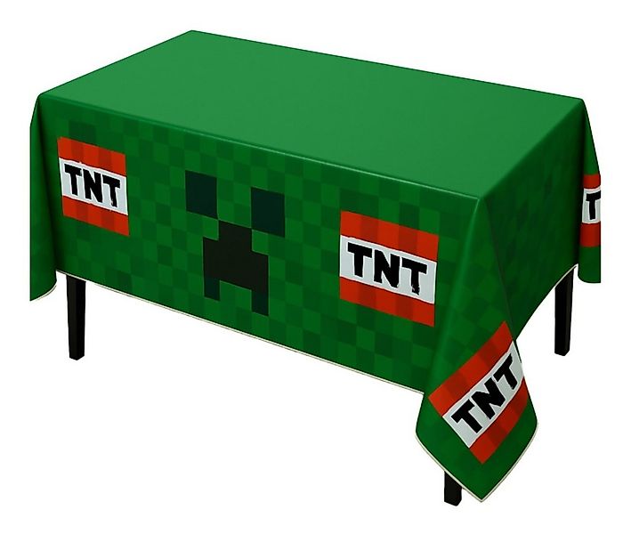 Minecraft Tischdecke Pixel Party Tischdecke TNT 120x180 cm – Minecraft Deko günstig online kaufen