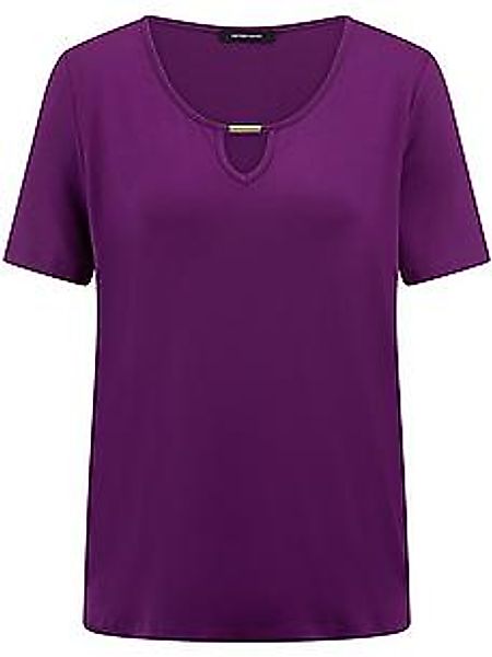 Rundhals-Shirt Peter Hahn lila günstig online kaufen